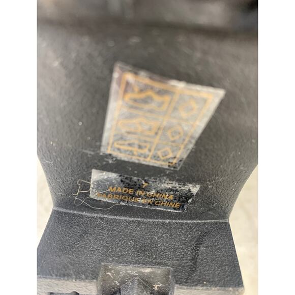 Jeffrey Campbell Black Rubber Chelsea Rain Boots Women’s Size 7 - Picture 7 of 8